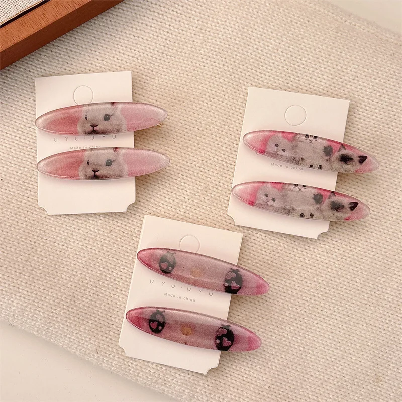 Pinza lateral para el pelo con diseño de gatito dulce - imagen 5