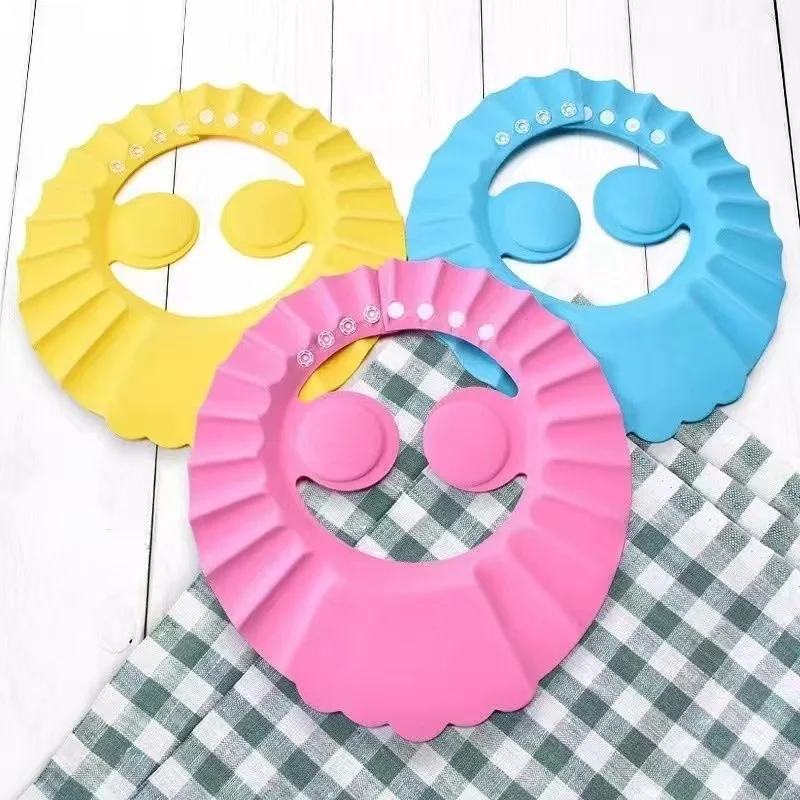 Gorro de baño ajustable con protección para oídos de bebé - imagen 5