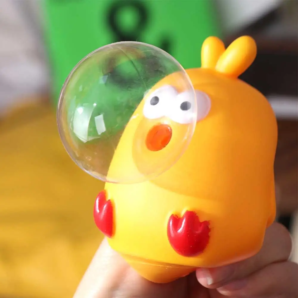 Juguete de apretar elástico con pollo para bebés - imagen 5