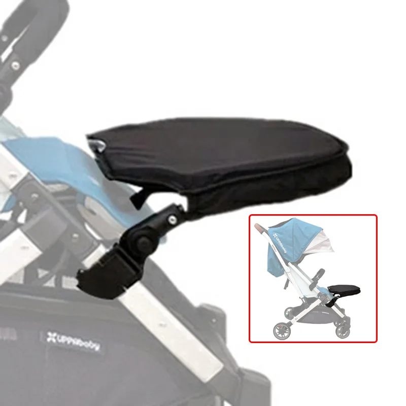 Uppababy Minu reposapiés para cochecito con placa de extensión