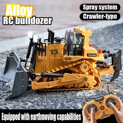 Bulldozer teledirigido de metal para niños – Juguete muy resistente