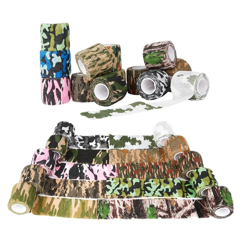 Venda adhesiva elástica camuflaje de no tejido para primeros auxilios - imagen 2