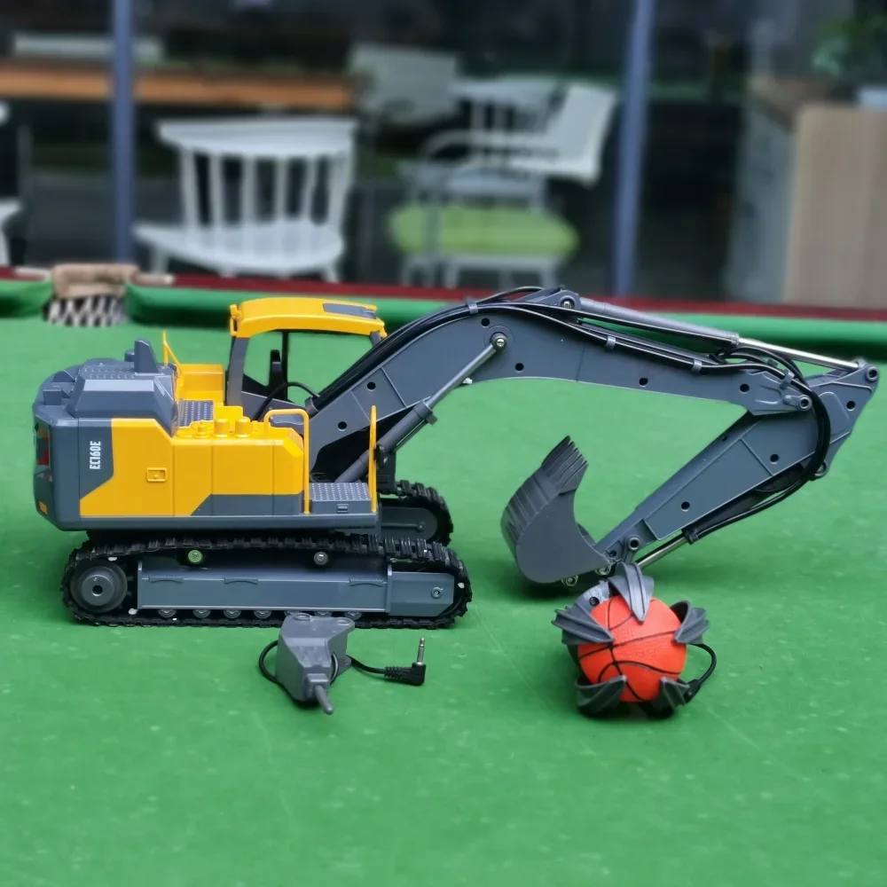 Excavadora de control remoto sobre orugas de ingeniería para niños - imagen 5