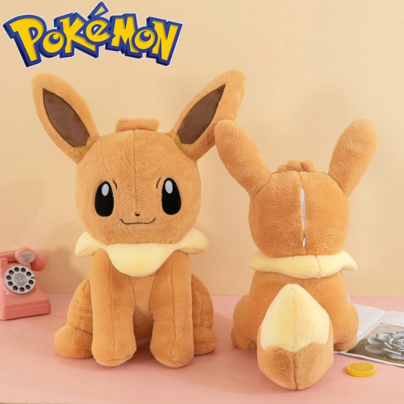 Peluche almohada Pokemon Eevee suave de dibujos animados para niños - imagen 3