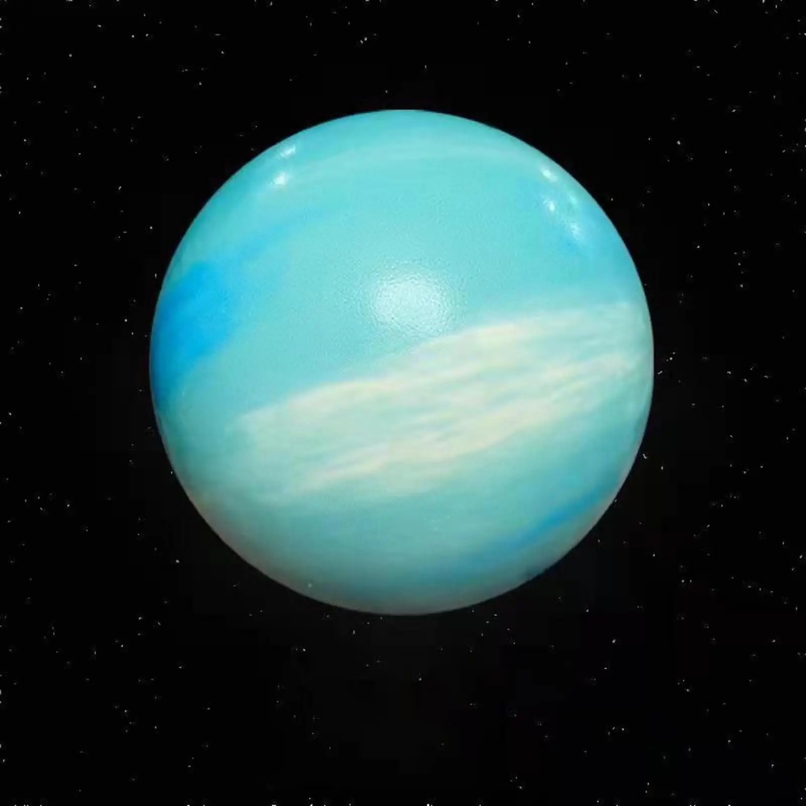 Pelotas antiestrés portátiles espumosas sistema solar con luna - imagen 5