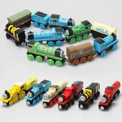 Tren de madera Thomas Molley Gold Diesel – Tren de riel para niños