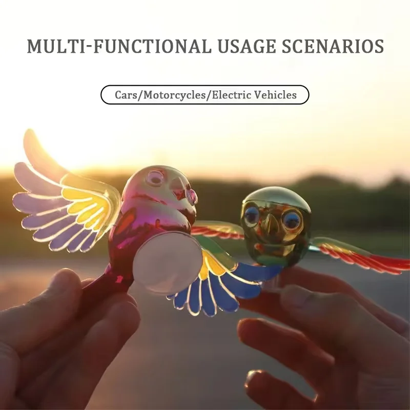 Adorno coche pájaro volador plástico decoración enchufable Feng Shui - imagen 5