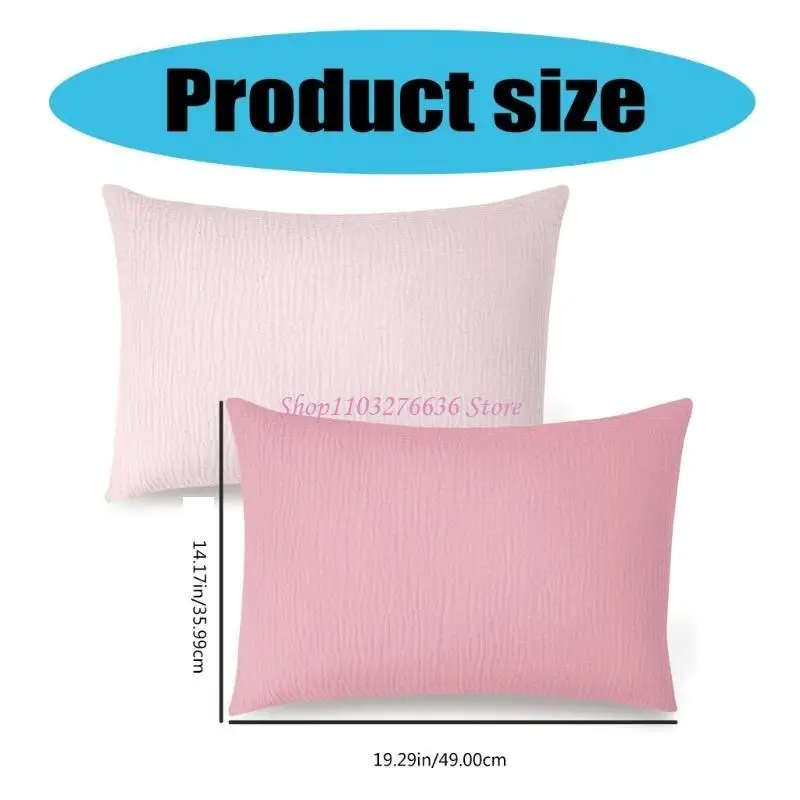 Funda de almohada infantil de algodón suave y transpirable - imagen 5