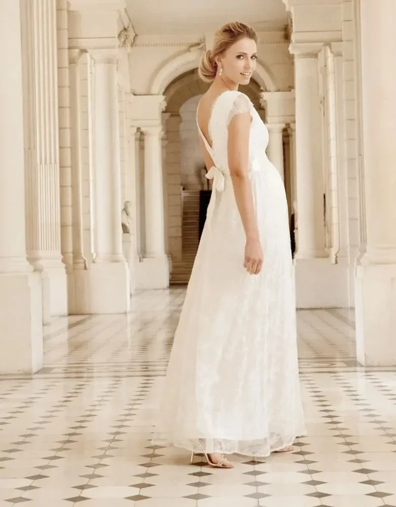 Muestra del color ivory en tela