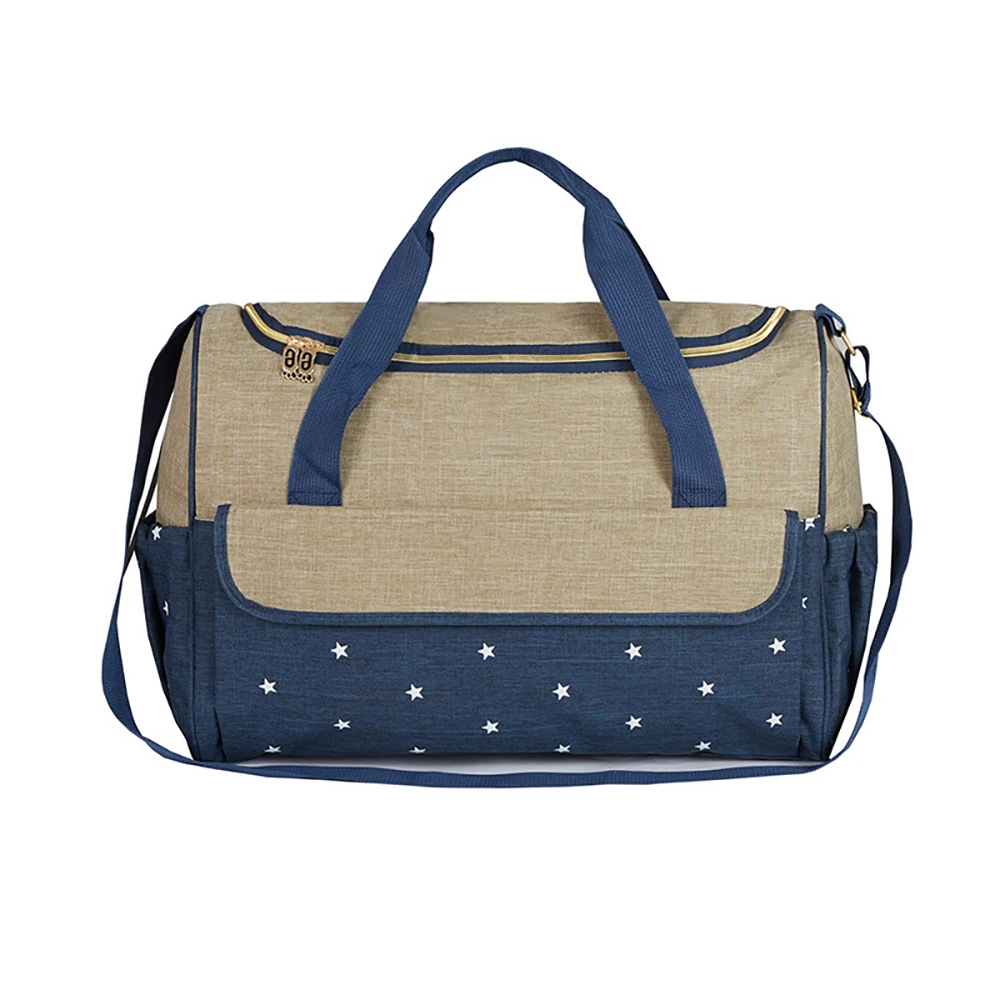 Bolsa para pañales impermeable con bolsillos y diseño ergonómico - imagen 4