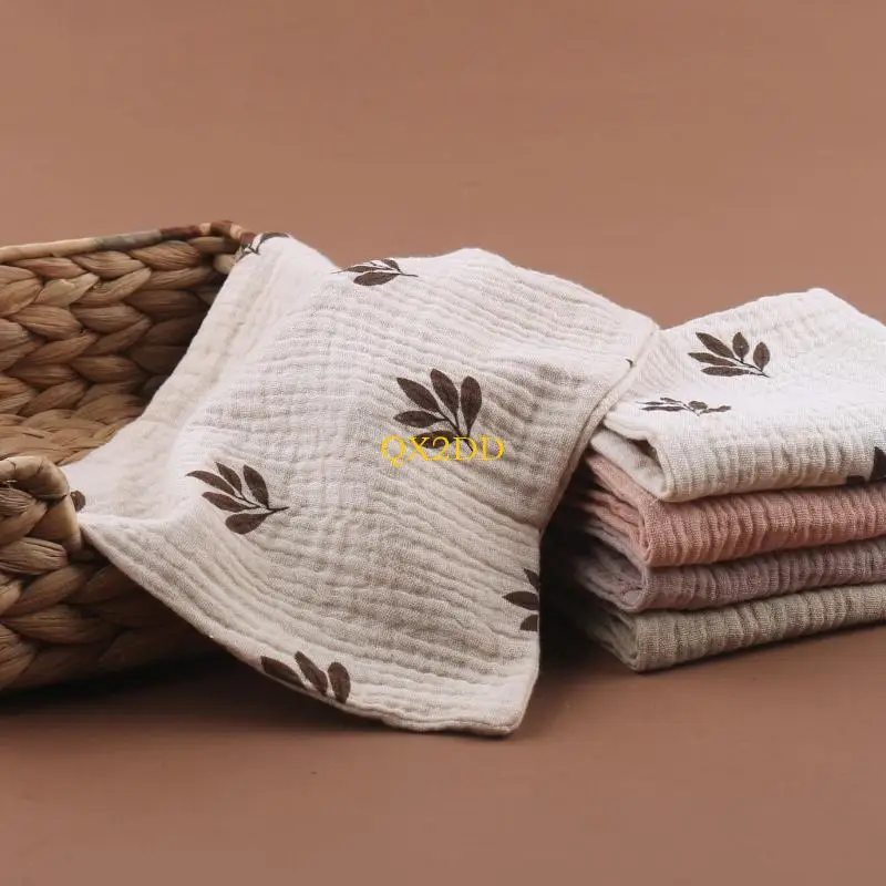 Babero toalla absorbente multiusos de algodón para bebé - imagen 2
