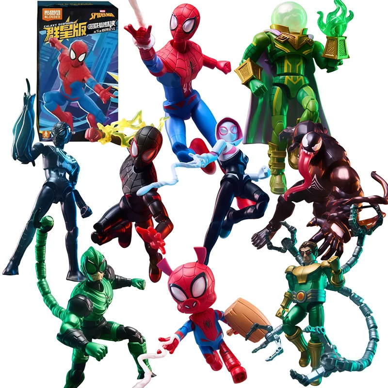 Blokees figura de Spider-Man con simbionte Venom para niños - imagen 2