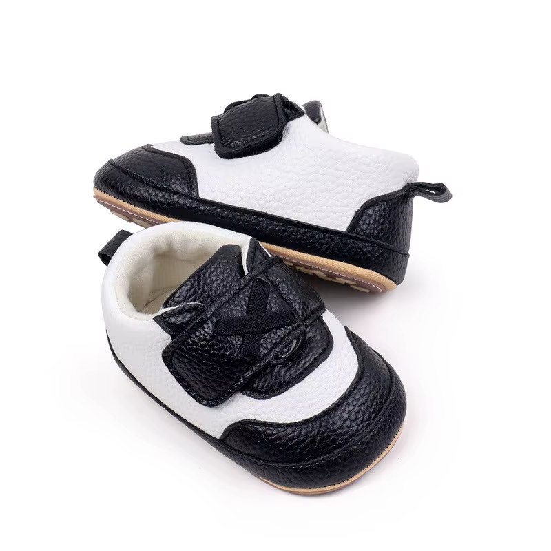 Zapatos primeros pasos bebé cuero sintético suela antideslizante - imagen 4