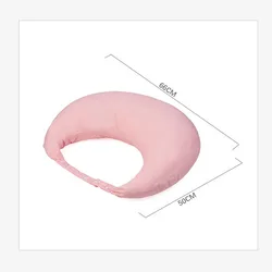 Almohada de lactancia en algodón para apoyo lumbar embarazo