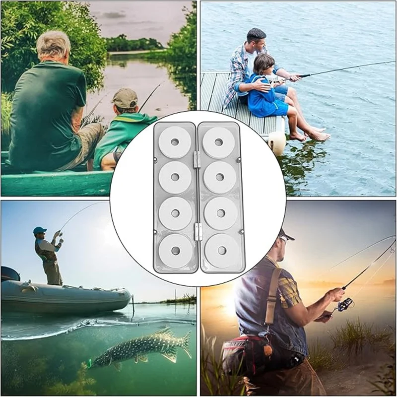 Enrolladora de línea de pesca de espuma con protección para hilo - imagen 3