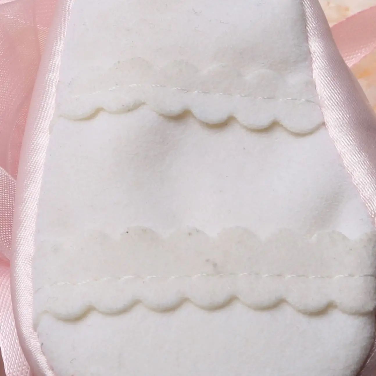 Zapatos de niña suela blanda antideslizante rosa con cinta satén - imagen 2