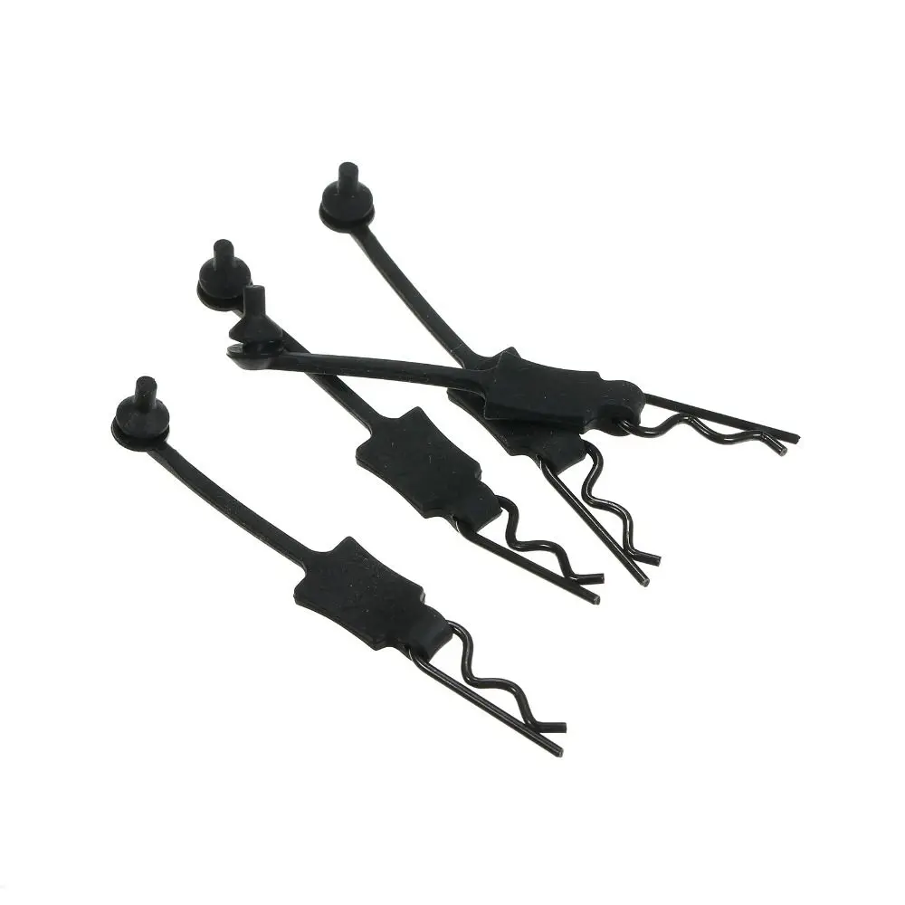 Clips elásticos de fijación para carrocería RC negra