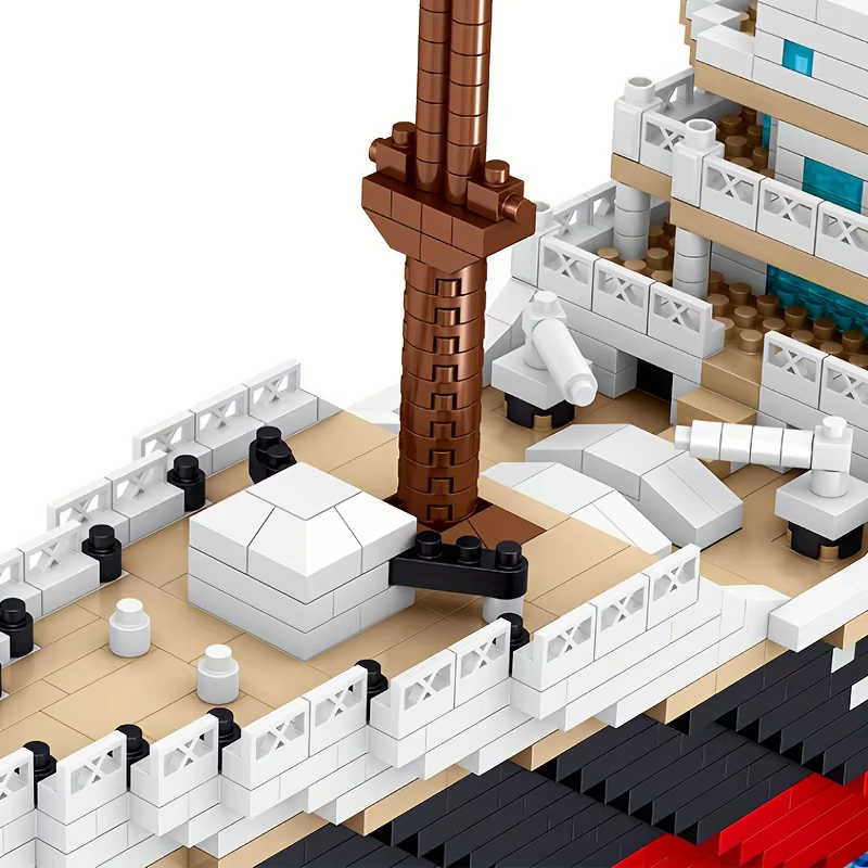 Bloques de construcción del Titanic: mini barco para montar - imagen 2