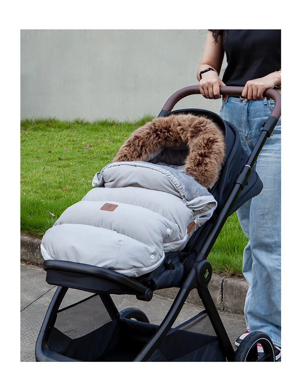 Saco polar HOUSBAY en uso