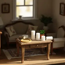Kit de manualidades para velas en miniatura con cera de abeja