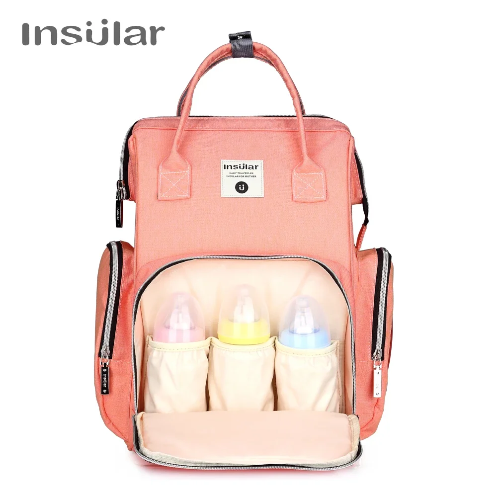 Bolsa de pañales mochila con cambiador – Perfecta para viajes - imagen 3