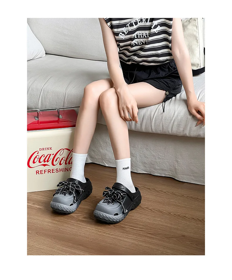 Sandalias DIY con cordones personalizables para playa