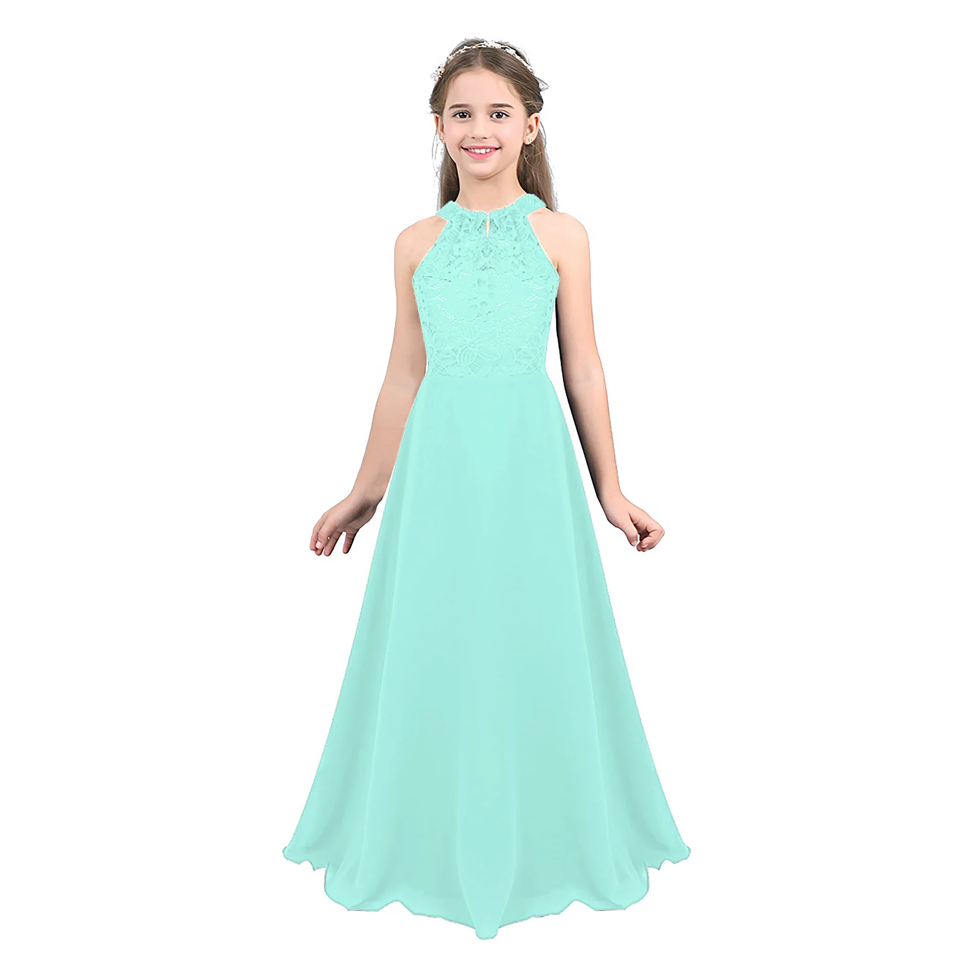 Vestido TiaoBug para niña en celebración familiar