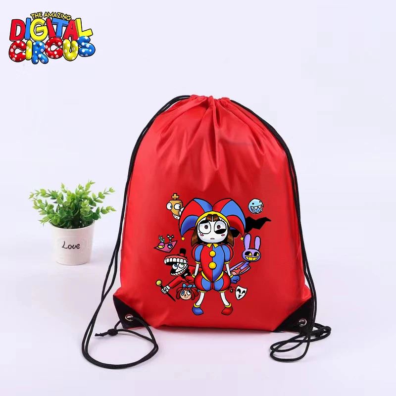 Mochila con cordón The Amazing Digital Circus impermeable ligera - imagen 2