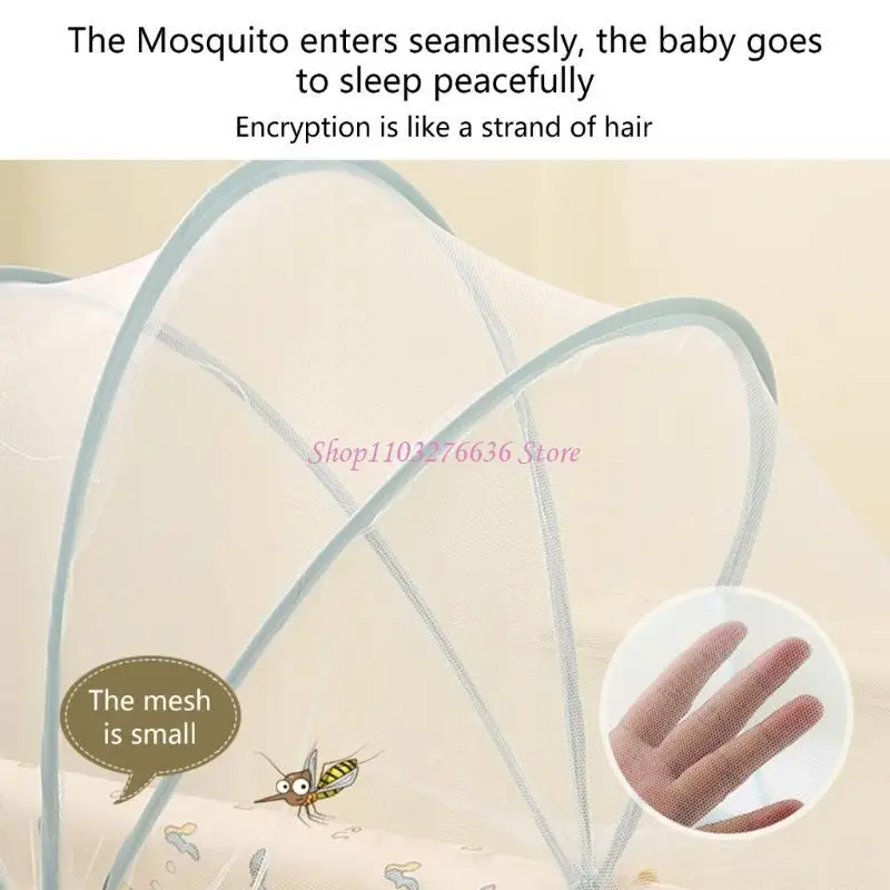 Mosquitera universal para cuna y cama de bebé, red ventilada - imagen 4