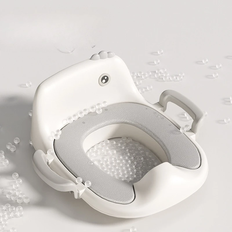 Asiento de orinal acolchado con funda elevadora para baño infantil