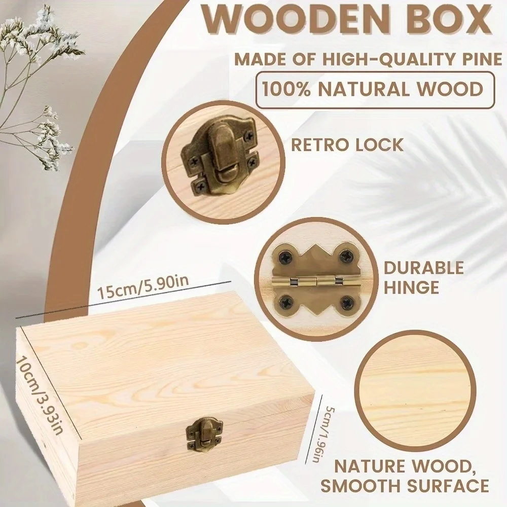 Caja de recuerdos personalizada con criaturas marinas para bebé - imagen 5