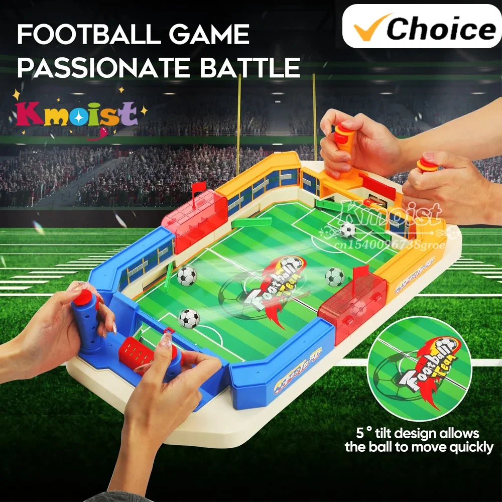 Fútbol de mesa portátil educativo multijuego para niños - imagen 3