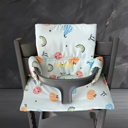 QX2D Pad almohadilla asiento para silla de comedor, estampado