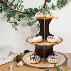 Molde de magdalenas infantil de madera – Diseño bosque natural