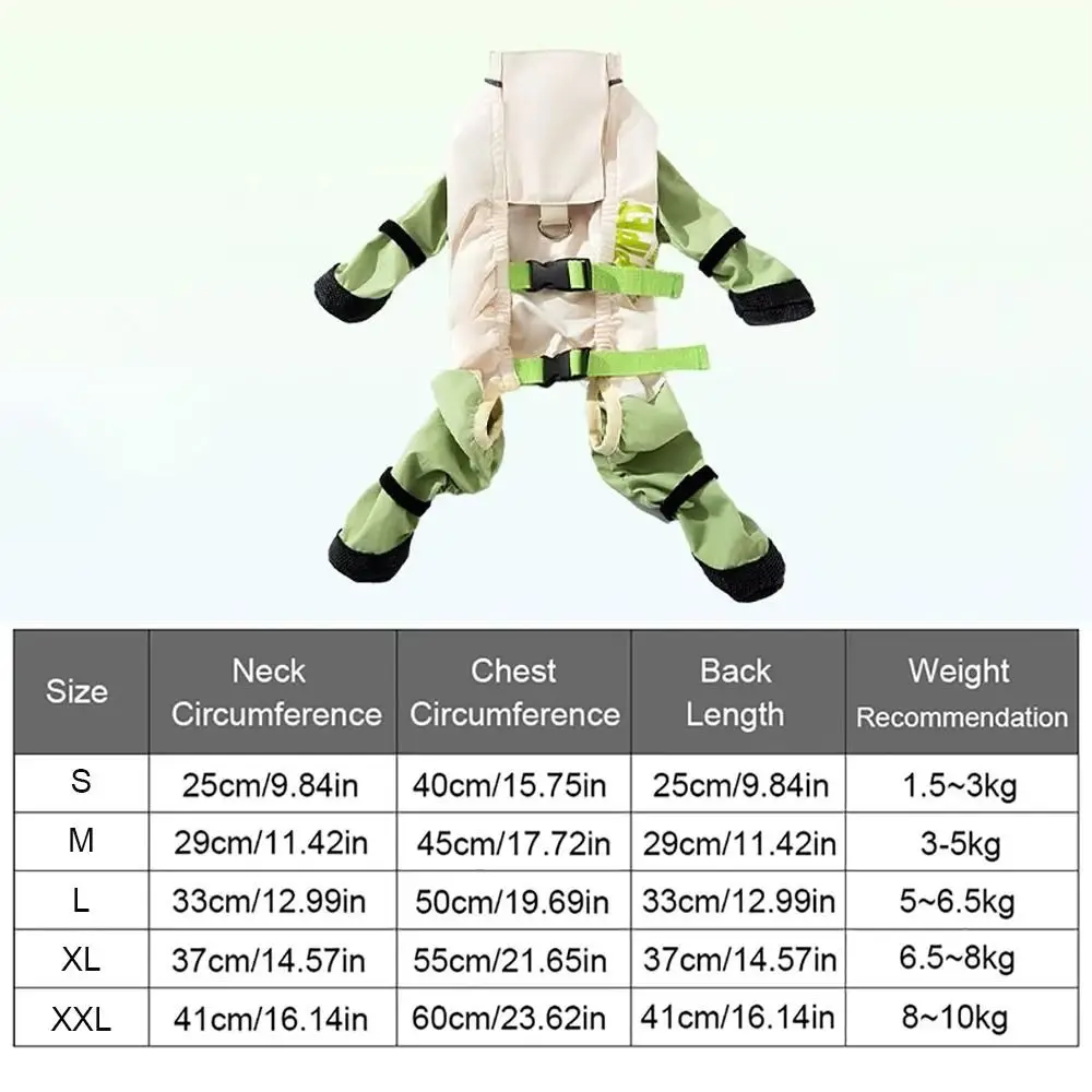 Pantalones impermeables reflectantes para perro, fáciles de limpiar - imagen 5