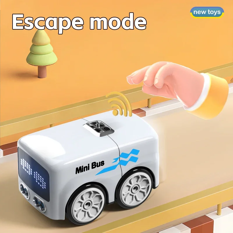 Coche RC mini teledirigido con evitación de obstáculos para niños - imagen 3