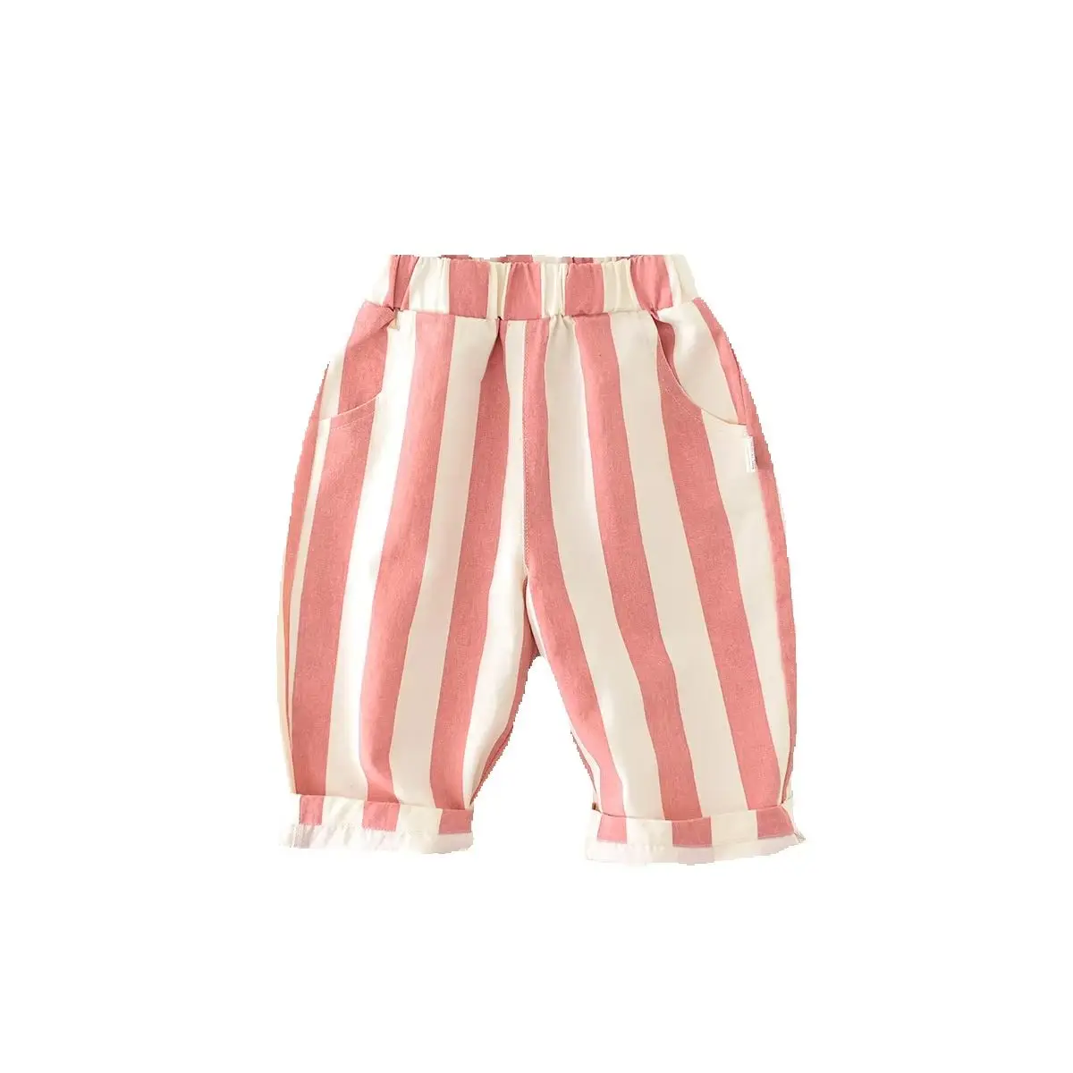Pantalones Bebé Beiss Rayas - Algodón Suave Primavera - imagen 3