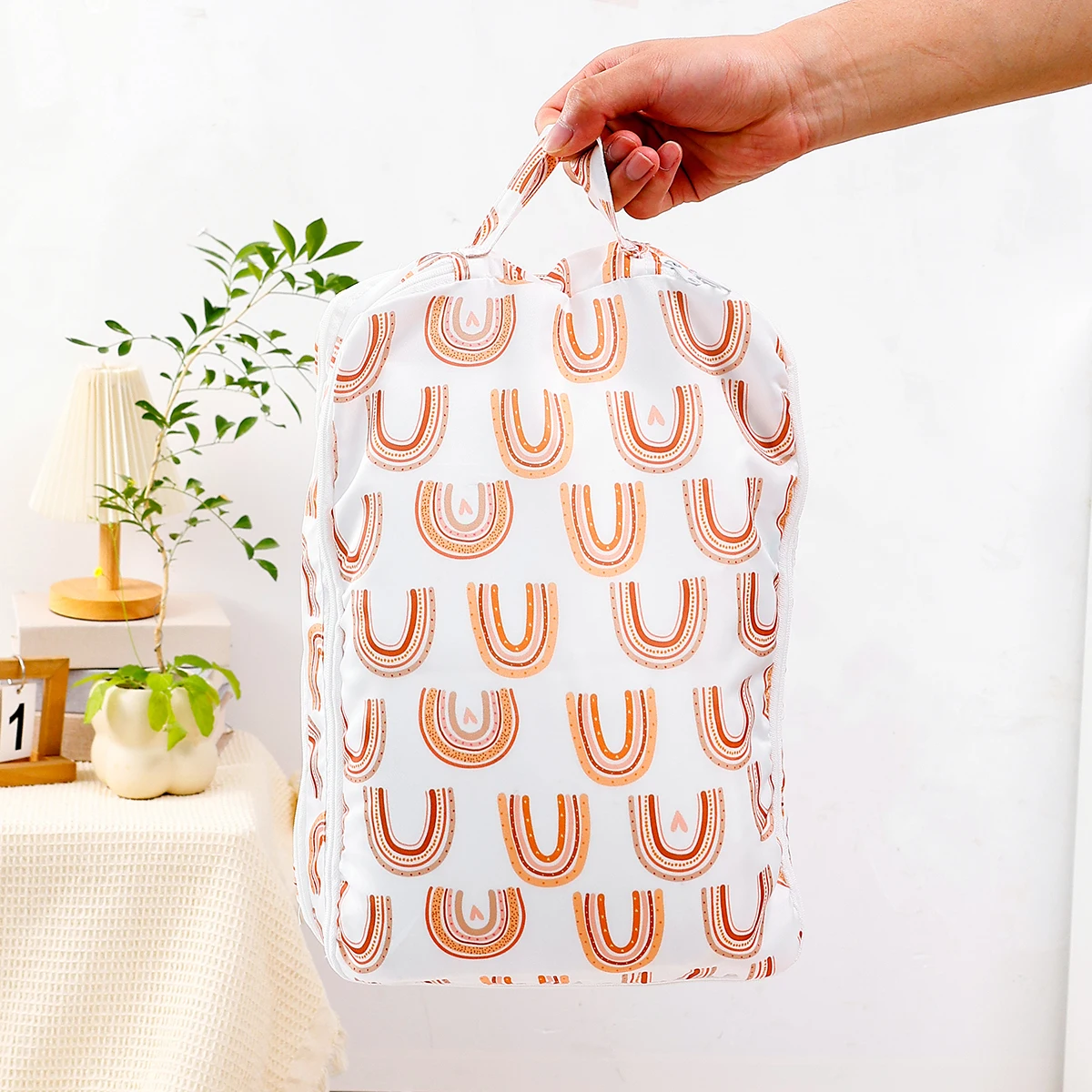 Elinfant bolsa impermeable para pañales, seca y húmeda - imagen 4