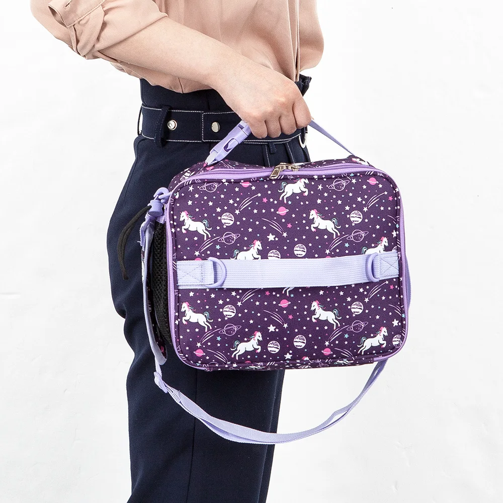 Fiambrera infantil unicornio – Reutilizable con doble aislamiento e impermeable - imagen 2