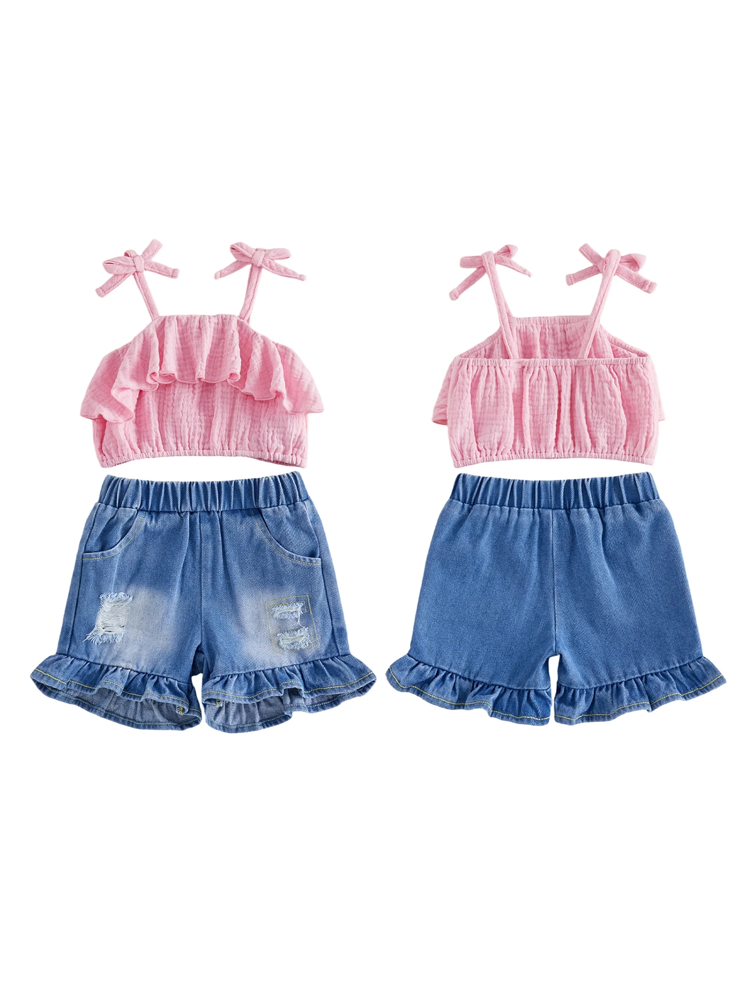 Conjunto completo, estilo verano