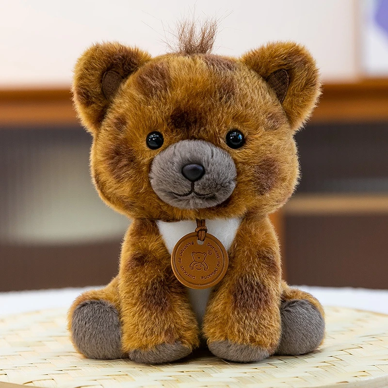 Peluche realista de león, suave, regalo para Navidad y cumpleaños - imagen 4
