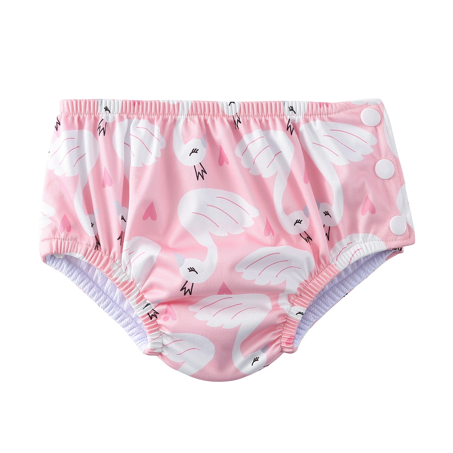 Pañal de natación impermeable estampado de tela para bebé recién nacido - imagen 2