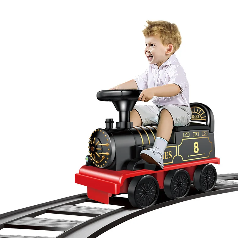 Tren eléctrico clásico para niños – Juguete montable y educativo - imagen 3