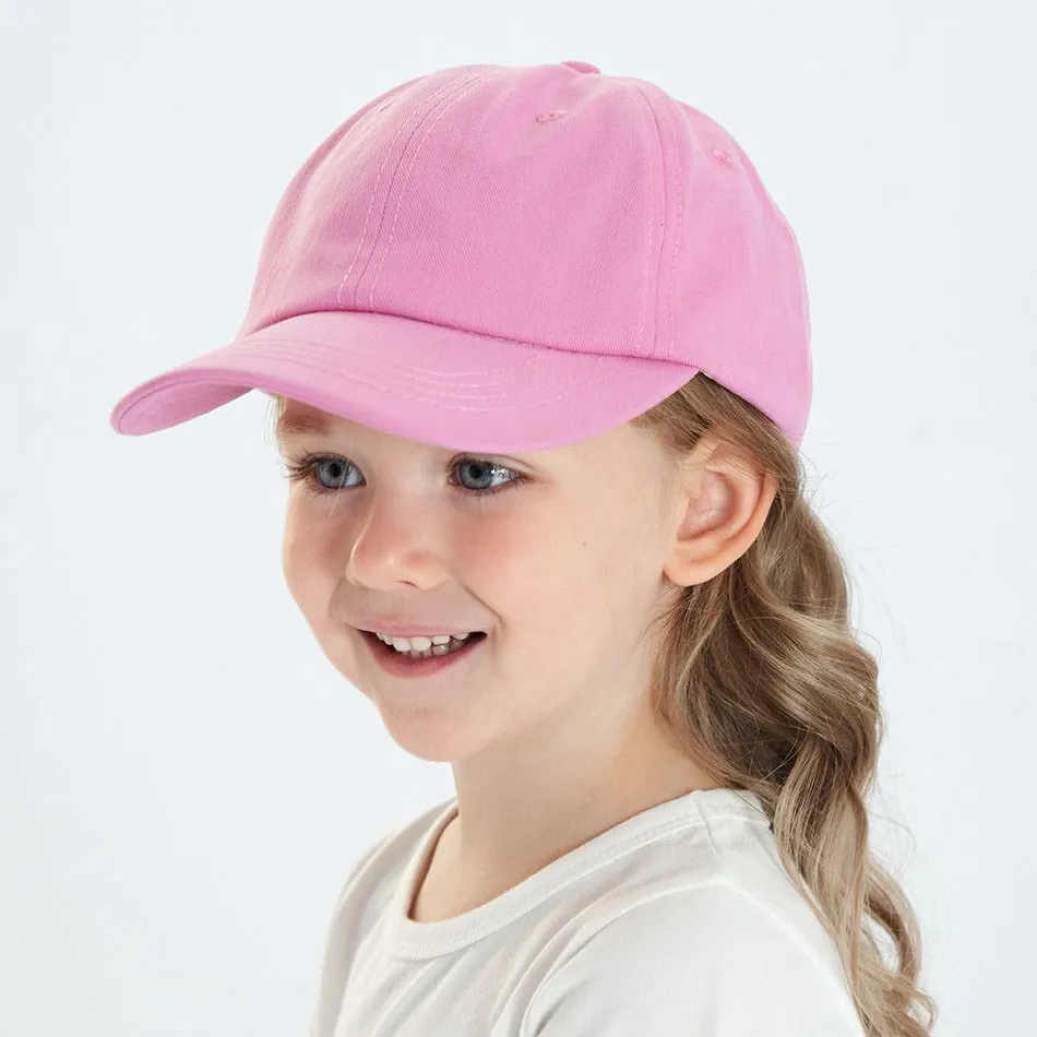 Gorra de béisbol infantil de algodón suave para sol - imagen 5