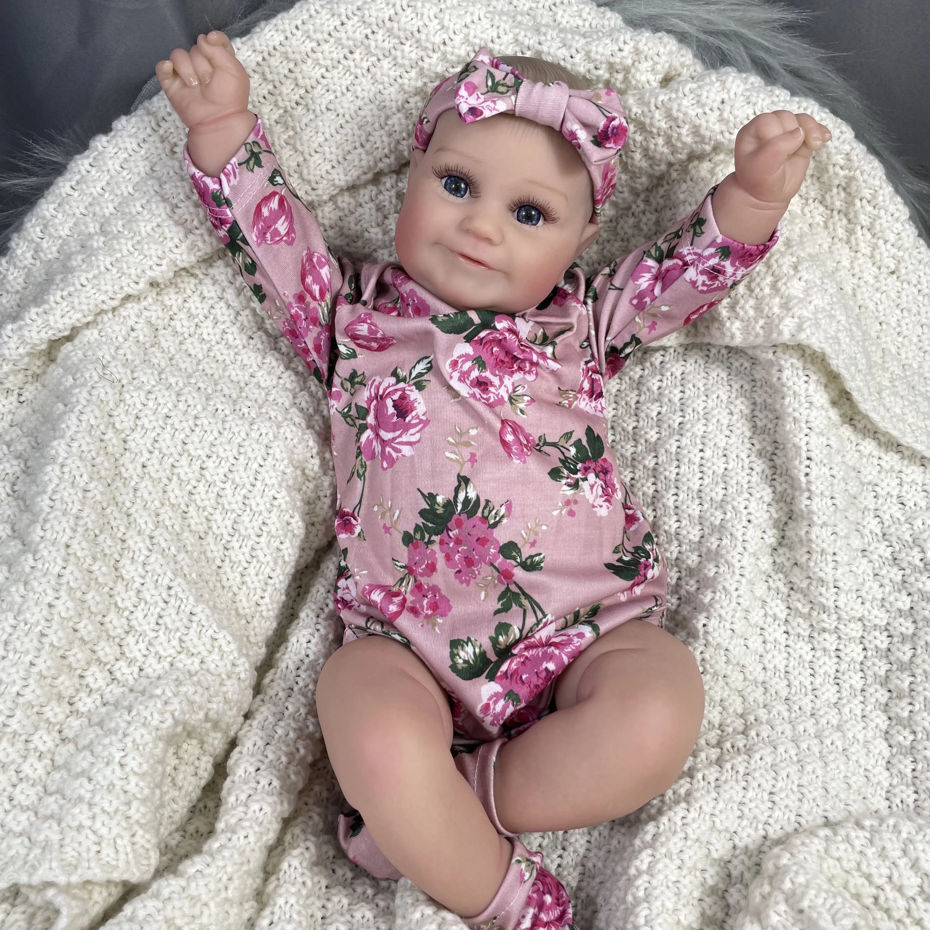 Muñeca realista Maddie Girl de silicona – Estilo reborn premium
