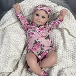 Muñeca realista Maddie Girl de silicona – Estilo reborn premium