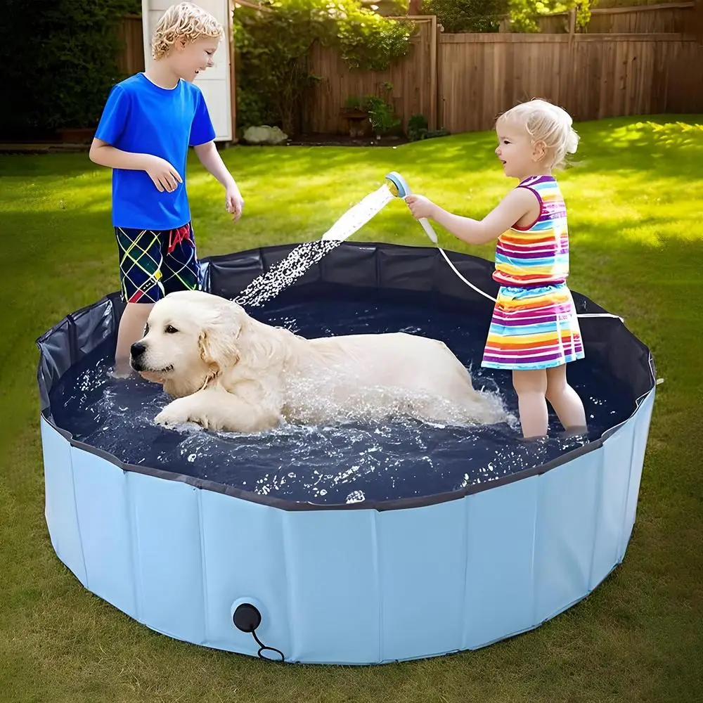 Piscina de PVC plegable y compacta