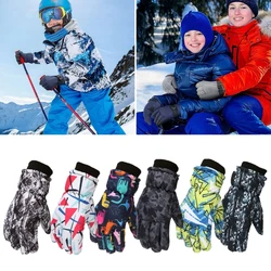 Guantes de invierno para niños y niñas: impermeables y cortavientos