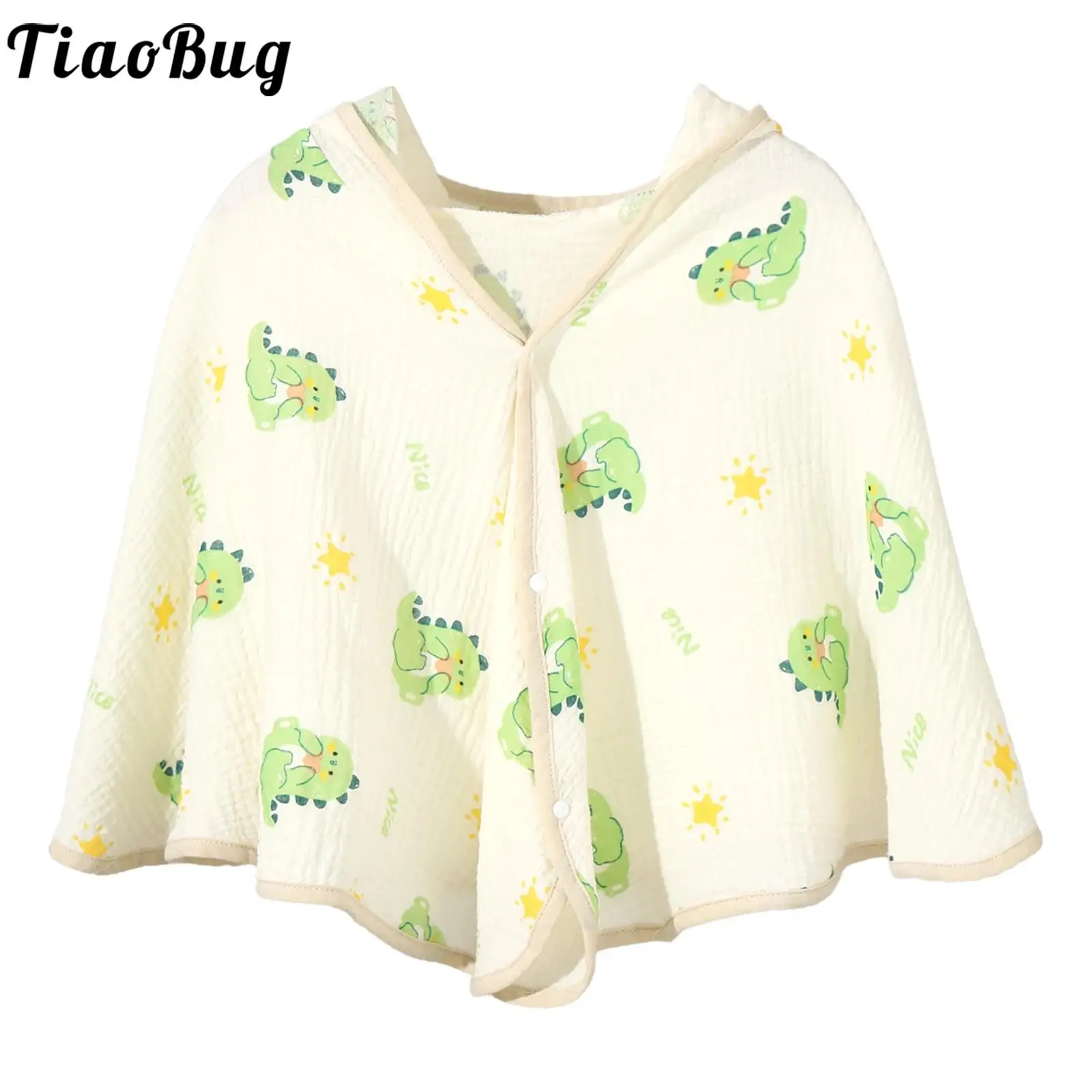 Bata toalla infantil con capucha de algodón para baño - imagen 3
