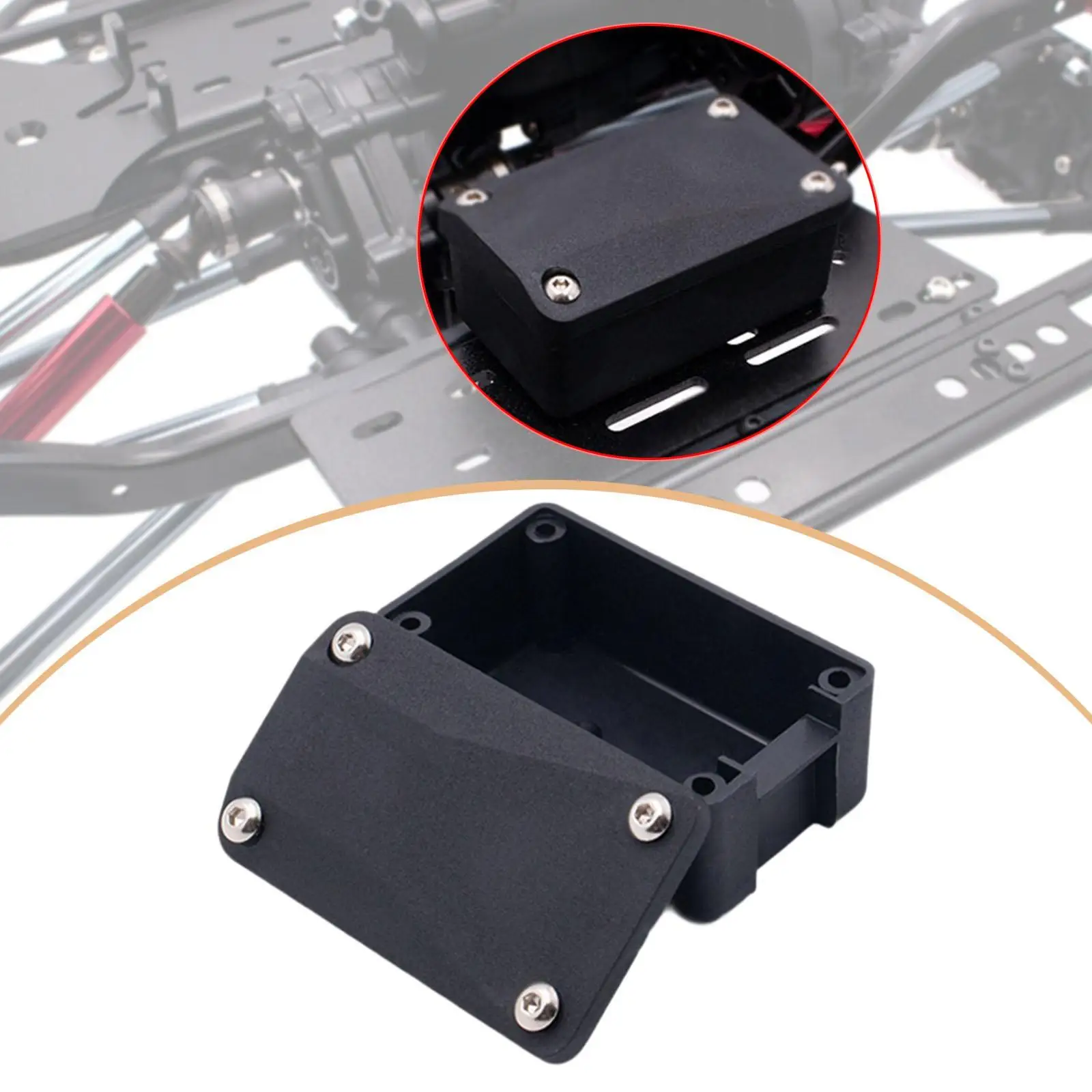 Caja receptora RC antipolvo de plástico duro, sellada - imagen 3